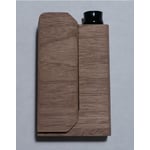 Front of recalled Firewood 4 vaporizer in unfinished walnut